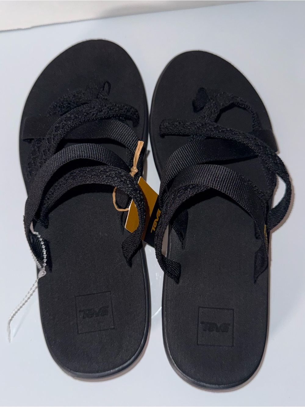 Teva Women’s Voya Zilessa Black Sandals NWT